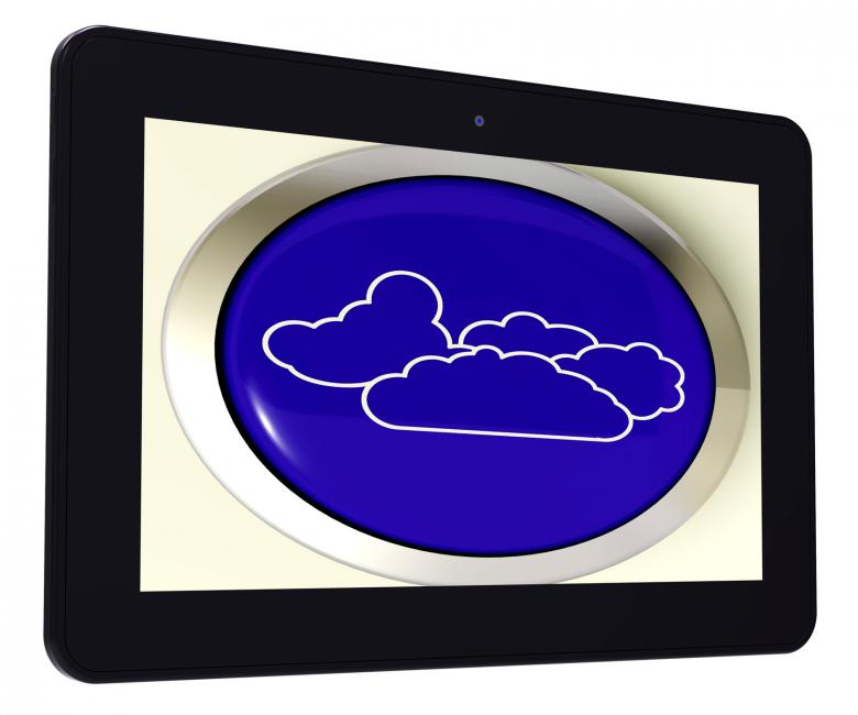 Free stock image of Cloud Tablet Means Rain Rainy Weather created by Stuart Miles