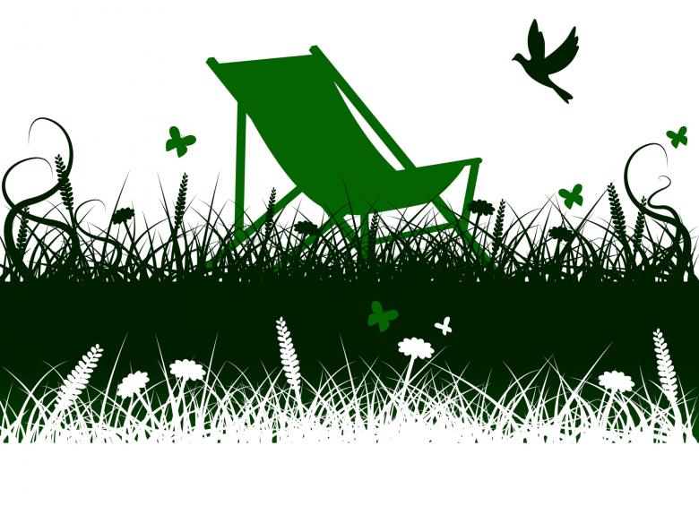 Free stock image of Deck Chair Means Summer Time And Backyard created by Stuart Miles