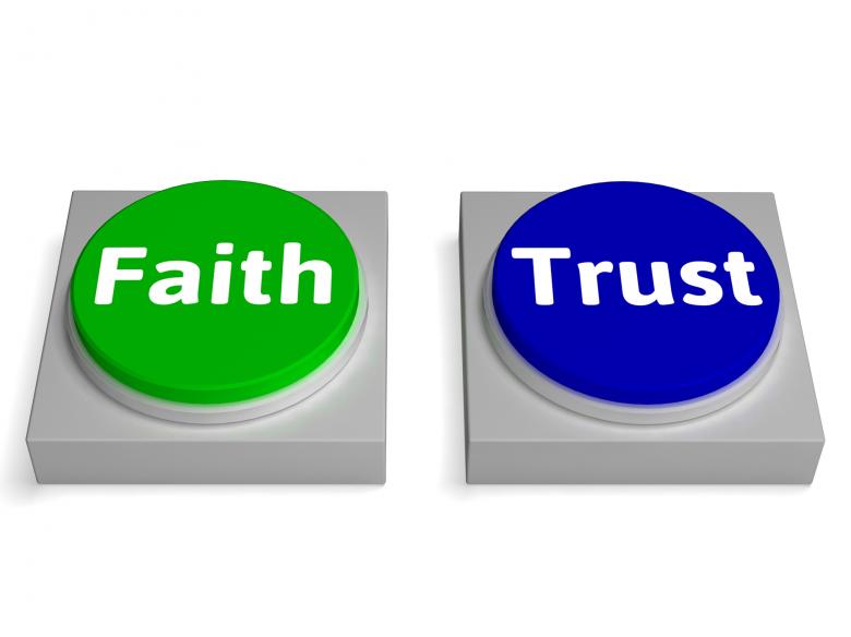 Free stock image of Faith Trust Buttons Shows Trusting Or Believing created by Stuart Miles