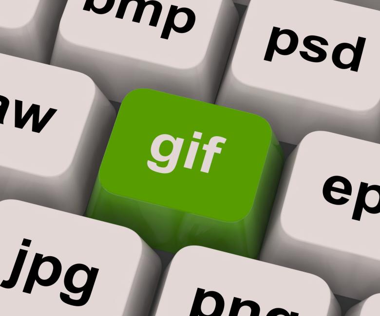 Free stock image of Gif Key Shows Image Format For Internet Pictures created by Stuart Miles