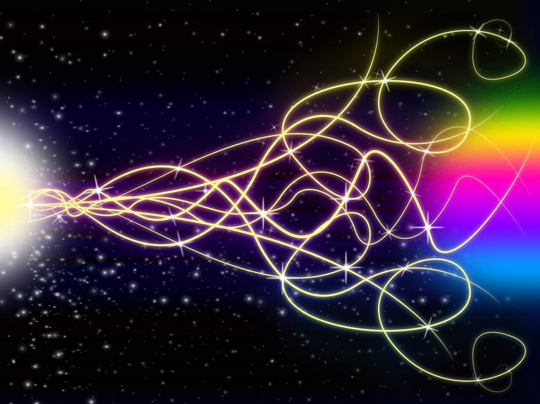 Free stock image of Squiggles Background Shows Light Pattern And Stars created by Stuart Miles