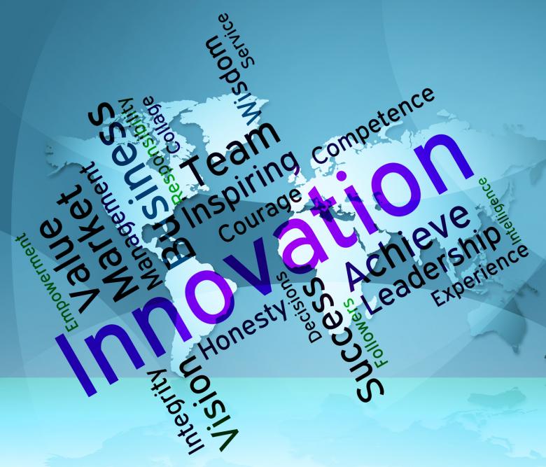 Free stock image of Innovation Words Shows Innovating Concept And Text created by Stuart Miles