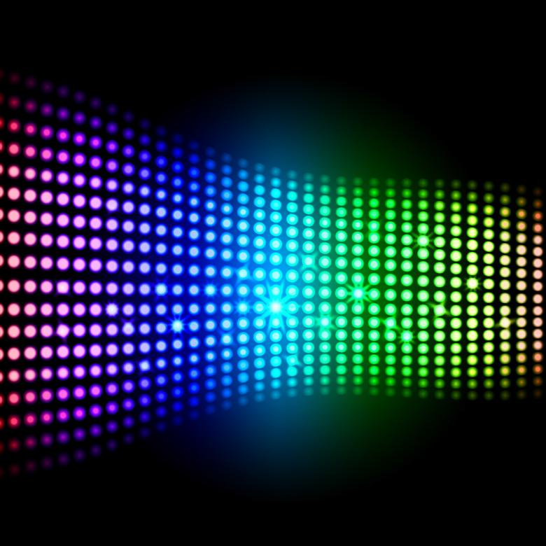 Free stock image of Rainbow Light Squares Background Shows Colourful Digital Art created by Stuart Miles