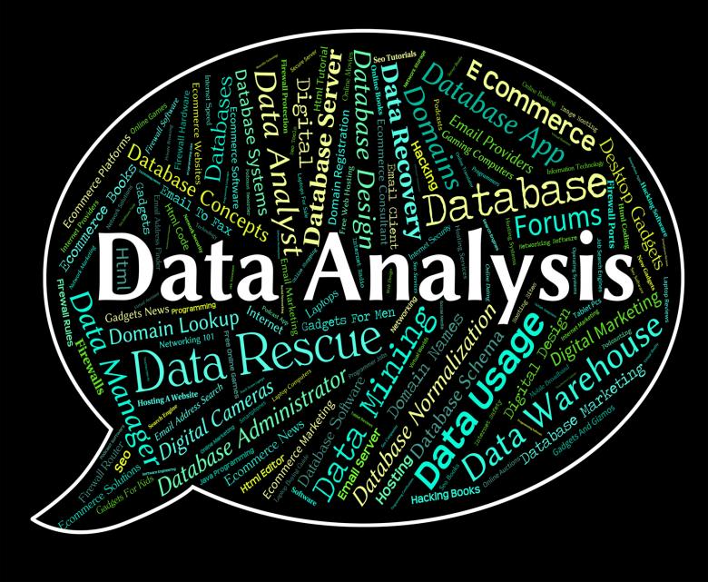 Free stock image of Data Analysis Means Analytic Text And Word created by Stuart Miles