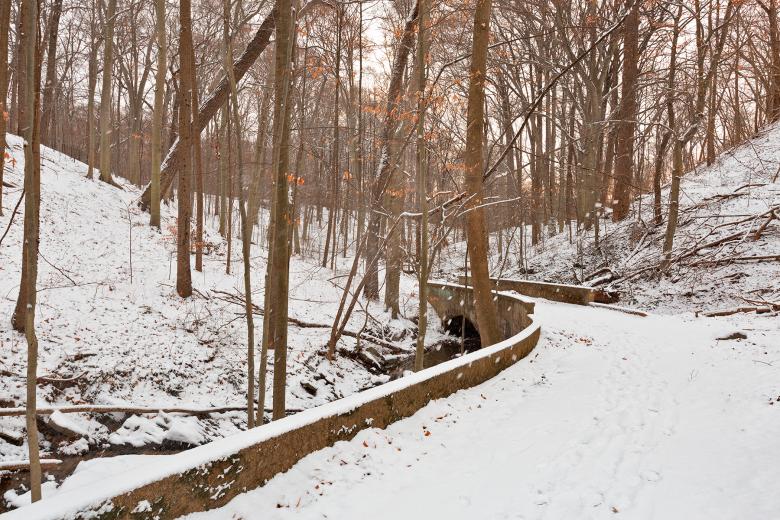 Free stock image of Rustic Winter Bridge Trail created by Nicolas Raymond