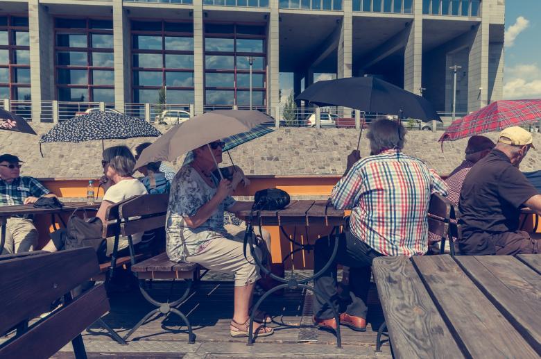 Free stock image of People in the Cafeteria  created by Pixabay