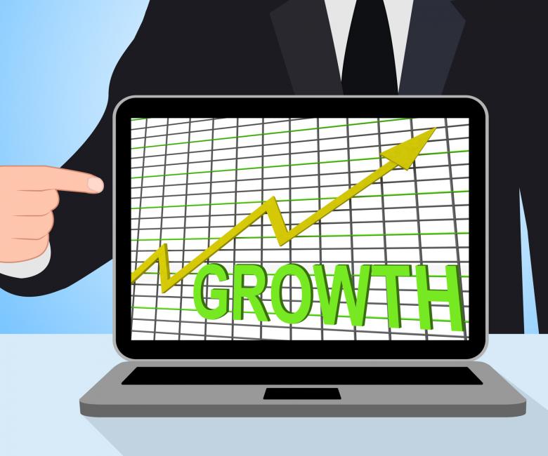 Free stock image of Growth Graph Chart Displays Increase Sales Profit created by Stuart Miles