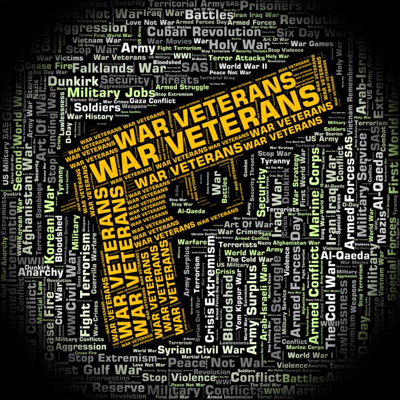 Free stock image of War Veterans Indicates Long Service And Combat created by Stuart Miles