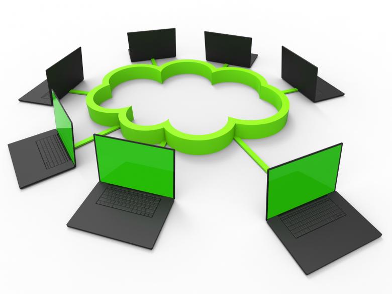 Free stock image of Cloud Computing Indicates Computer Network And Communicate created by Stuart Miles