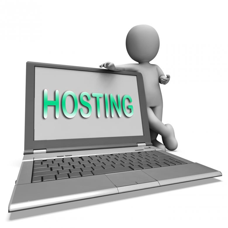 Free stock image of Hosting Laptop Shows Web Internet Or Website Host created by Stuart Miles