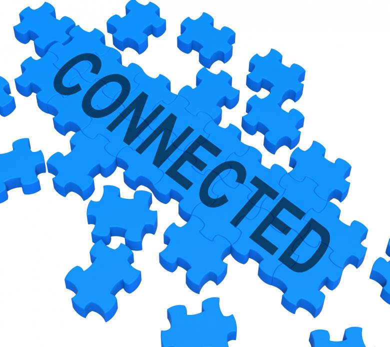 Free stock image of Connected Puzzle Showing Global Communications created by Stuart Miles