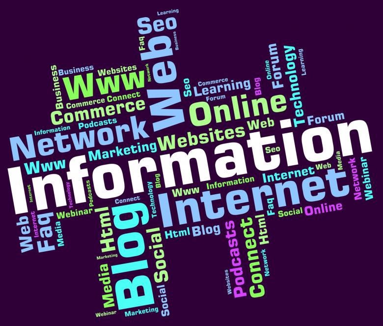 Free stock image of Information Word Represents Support Advisor And Text created by Stuart Miles
