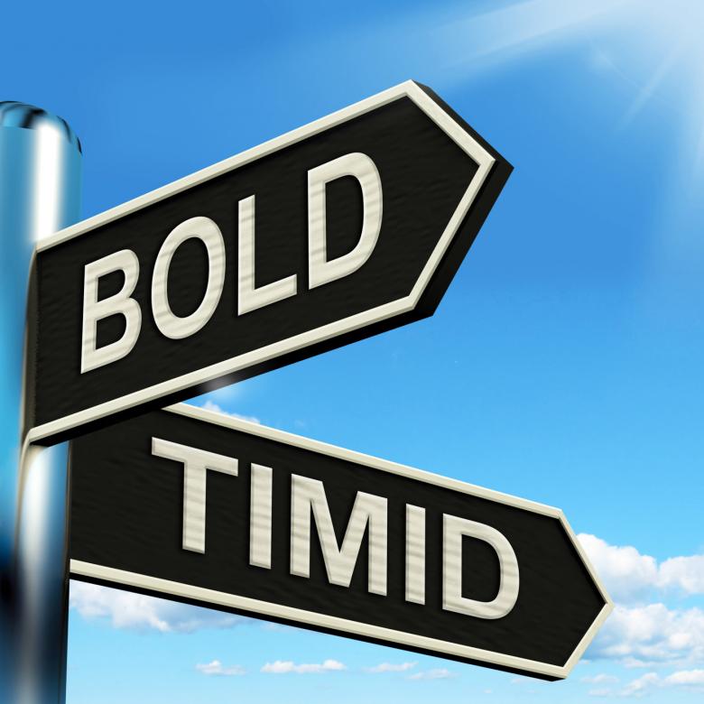 Free stock image of Bold Timid Signpost Shows Extroverted And Shy created by Stuart Miles
