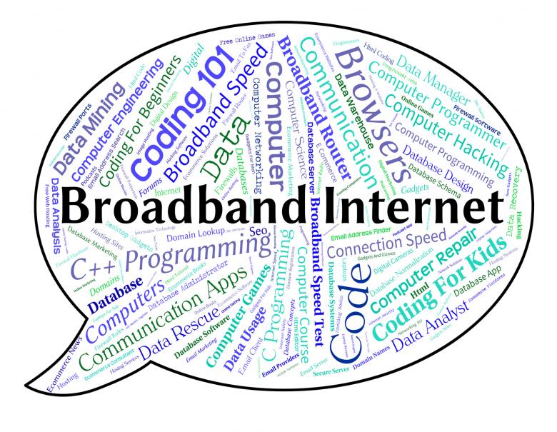 Free stock image of Broadband Internet Means World Wide Web And Computer created by Stuart Miles