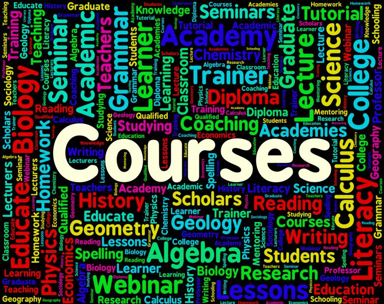 Free stock image of Courses Word Means Words School And Syllabus created by Stuart Miles