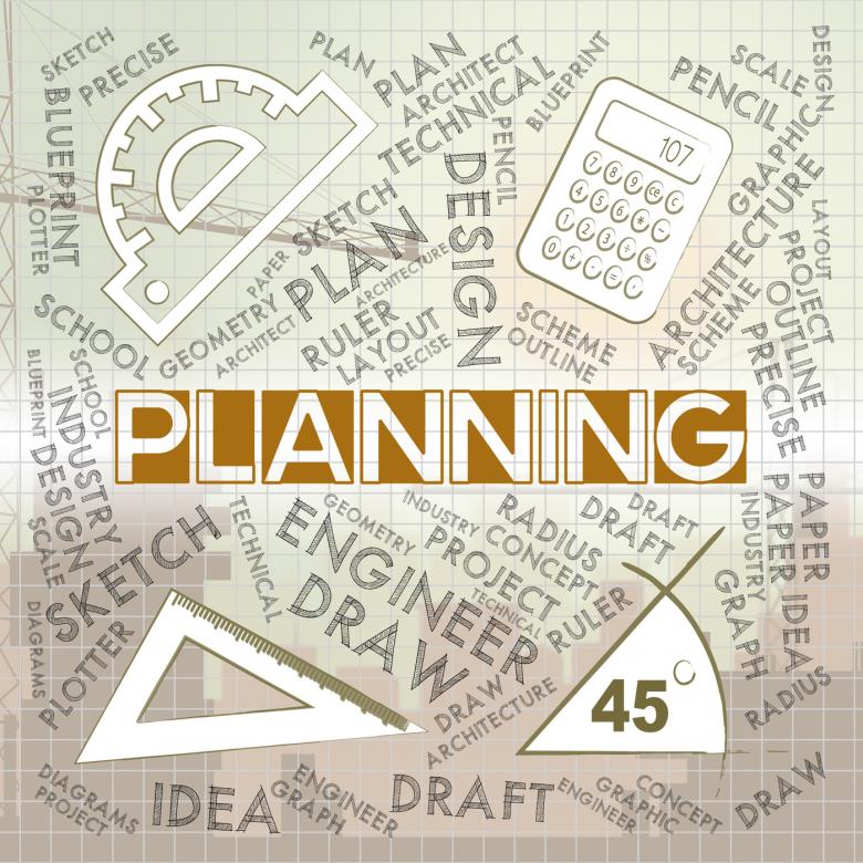 Free stock image of Planning Words Represents Mission Plans And Objectives created by Stuart Miles
