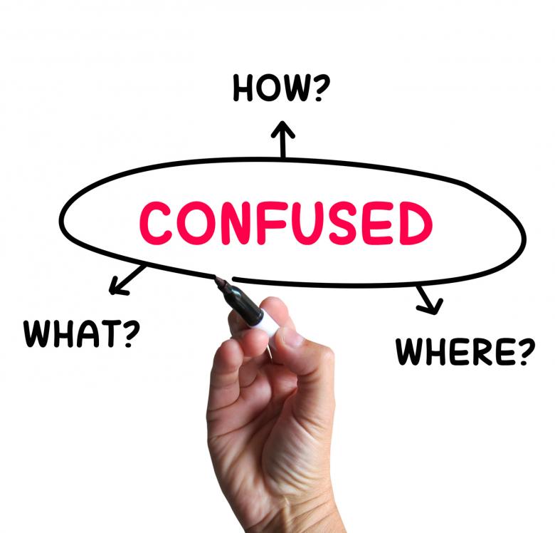 Free stock image of Confused Diagram Means Dont Know And Perplexed created by Stuart Miles
