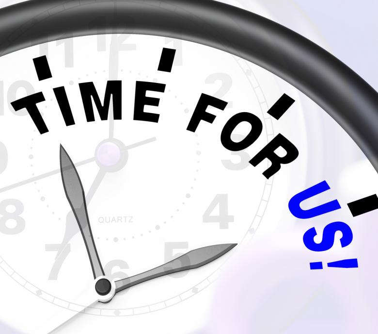 Free stock image of Time For Us Message Means Relaxing Together created by Stuart Miles