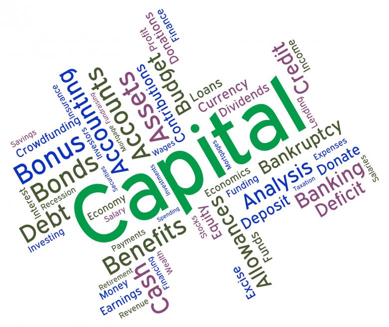 Free stock image of Capital Word Represents Resources Prosper And Riches created by Stuart Miles