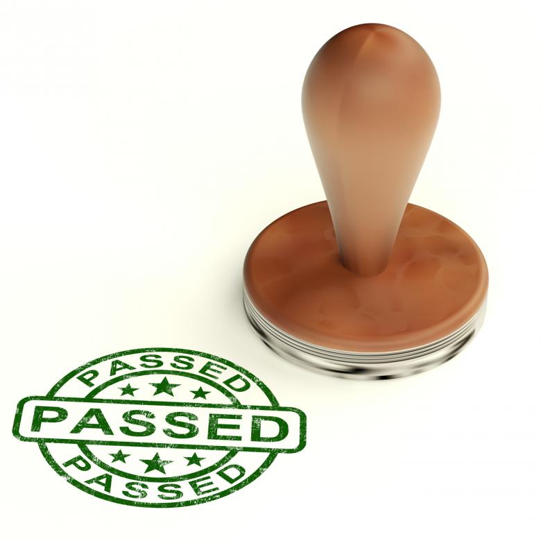 Free stock image of Passed Stamp Shows Quality Control Approved Product created by Stuart Miles