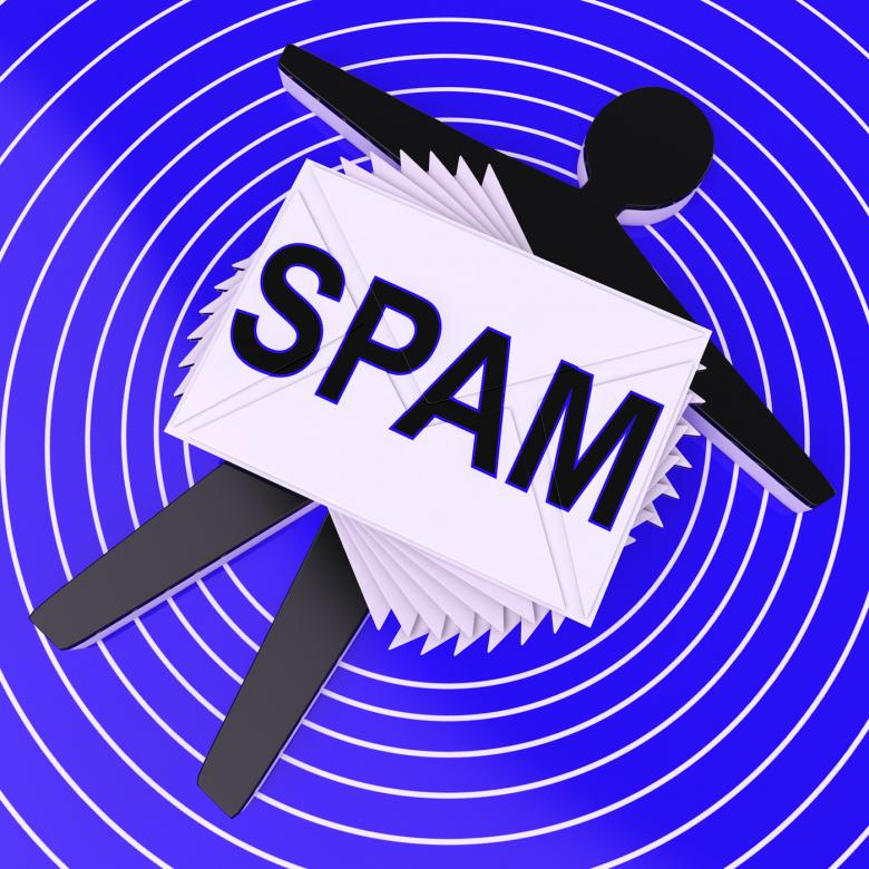 Free stock image of Spam Target Shows Unwanted Electronic Mail Inbox created by Stuart Miles
