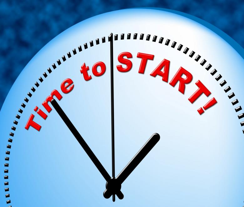 Free stock image of Time To Start Indicates Act Now And Beginning created by Stuart Miles