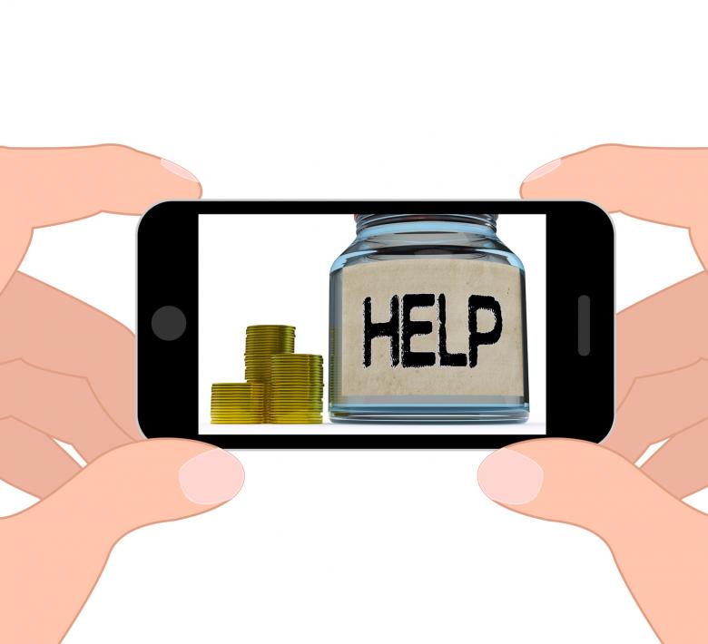 Free stock image of Help Jar Displays Monetary Support Or Contribution created by Stuart Miles