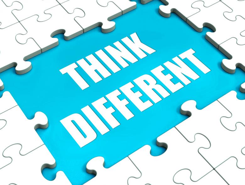 Free stock image of Think Different Puzzle Shows Thinking Outside the Box created by Stuart Miles