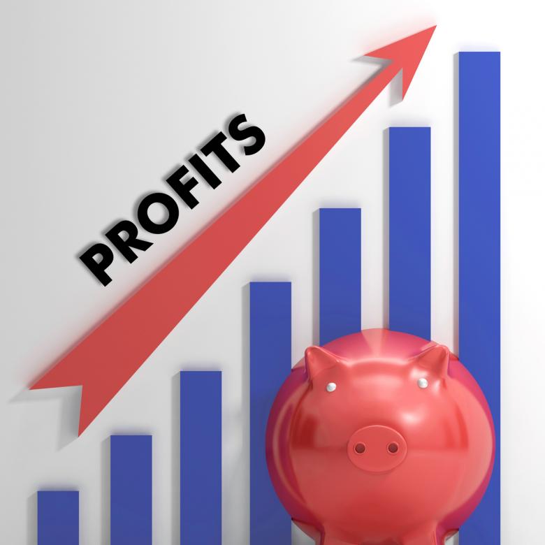 Free stock image of Raising Profits Chart Shows Balance Progress created by Stuart Miles