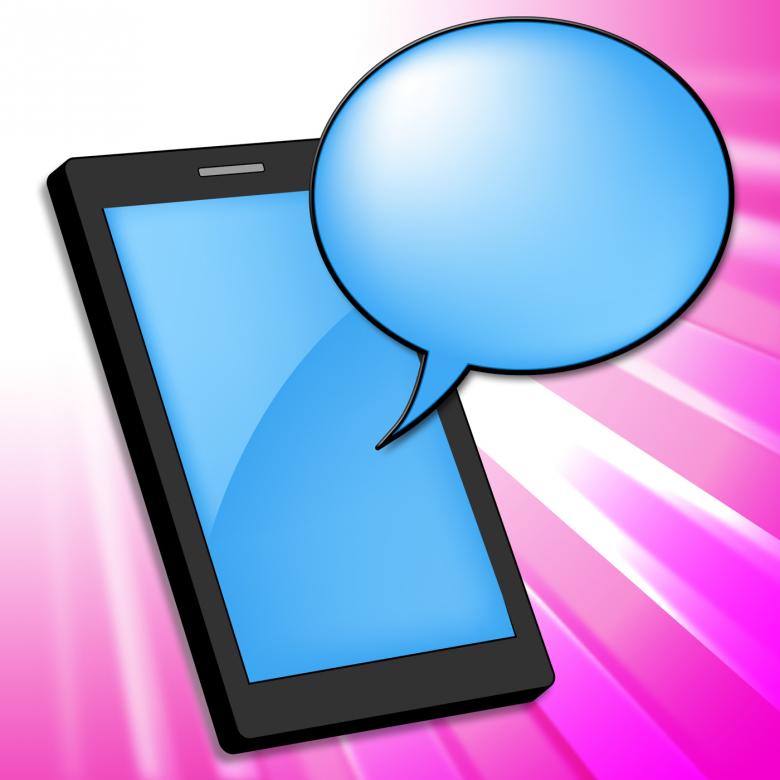Free stock image of Mobile Phone Indicates Smartphone Online And Chatting created by Stuart Miles