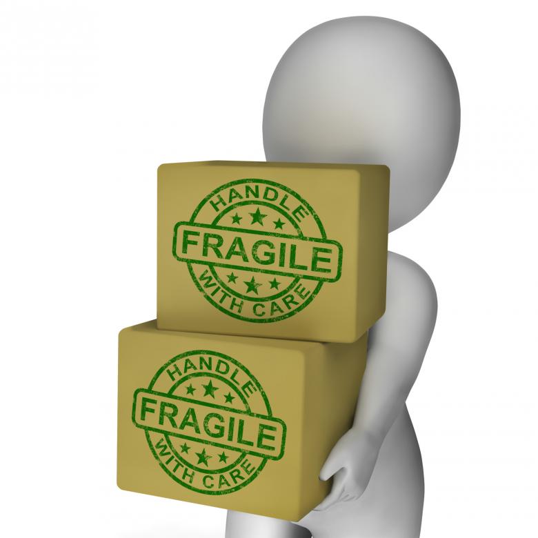 Free stock image of Fragile Stamp On Boxes Showing Breakable Or Delicate Products created by Stuart Miles