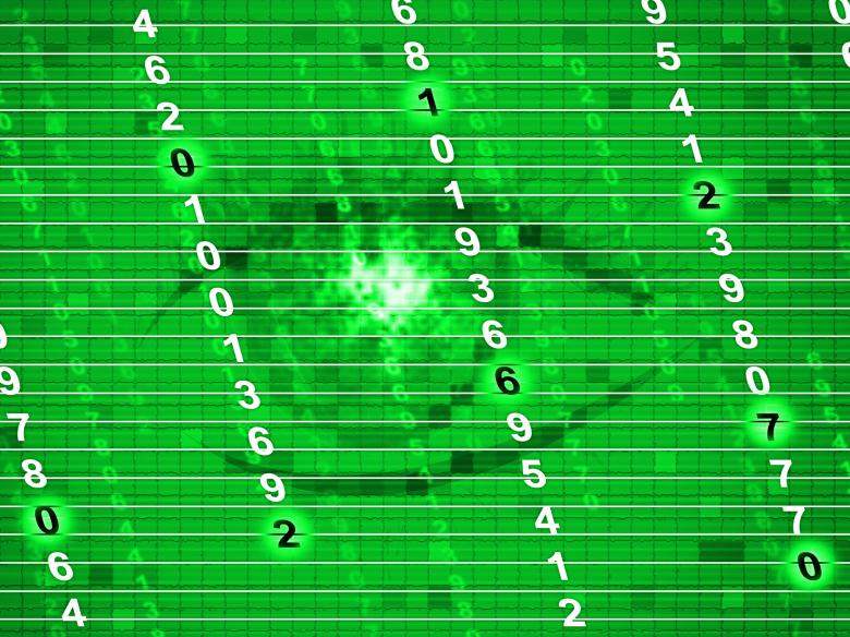 Free stock image of Digital Numbers Means Hi Tech And Communicate created by Stuart Miles