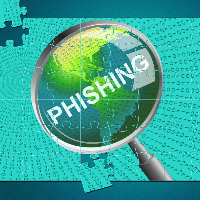 Free stock image of Phishing Magnifier Represents Malware Hacker And Hacked created by Stuart Miles