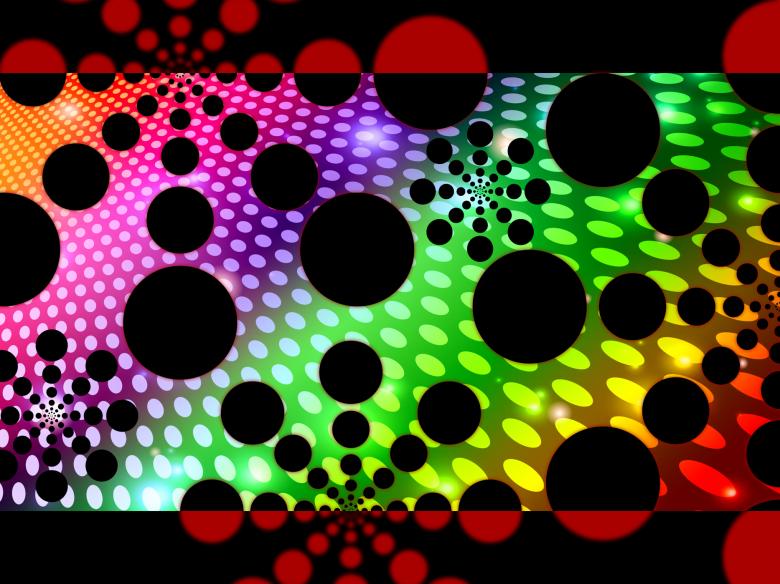 Free stock image of Dots Background Means Decorative Round Spots And Patterns created by Stuart Miles
