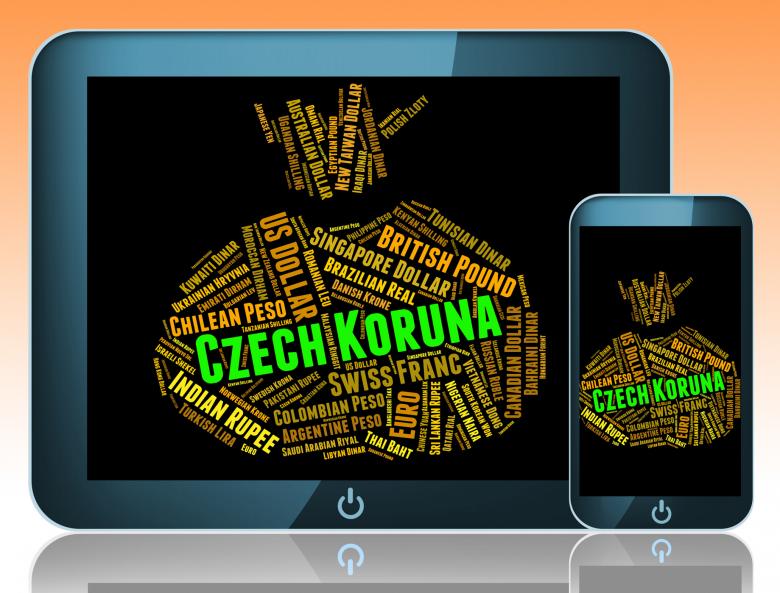 Free stock image of Czech Koruna Indicates Exchange Rate And Czk created by Stuart Miles