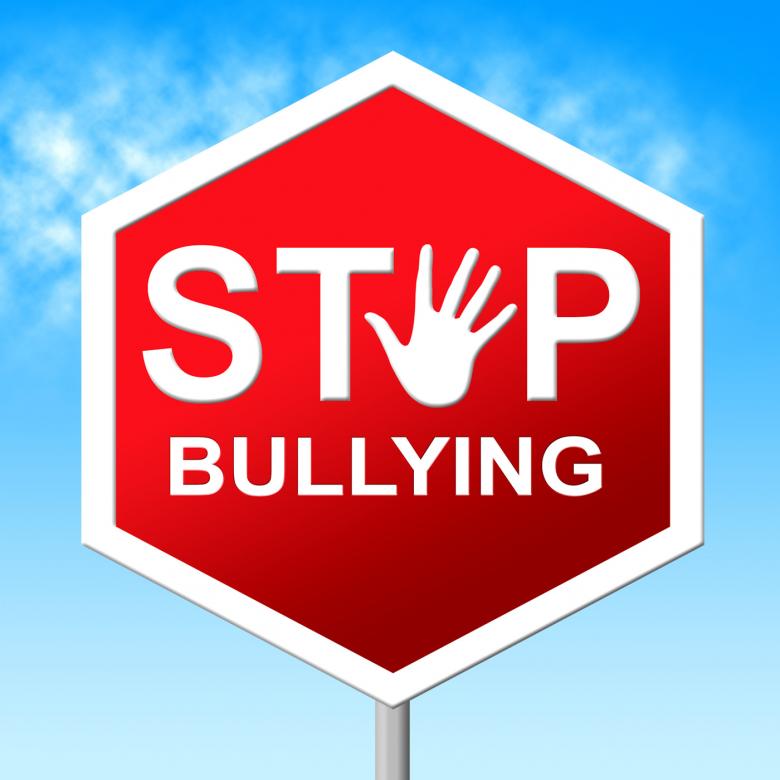 Free stock image of Stop Bullying Shows Push Around And Caution created by Stuart Miles