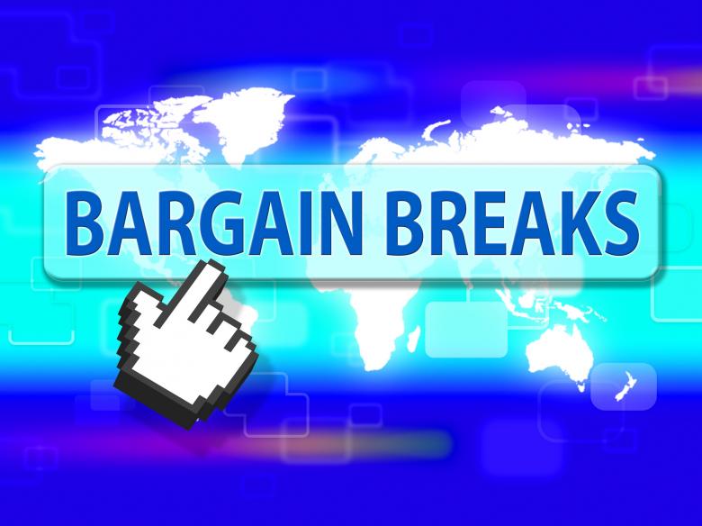 Free stock image of Bargain Breaks Indicates Short Vacation And Sales created by Stuart Miles