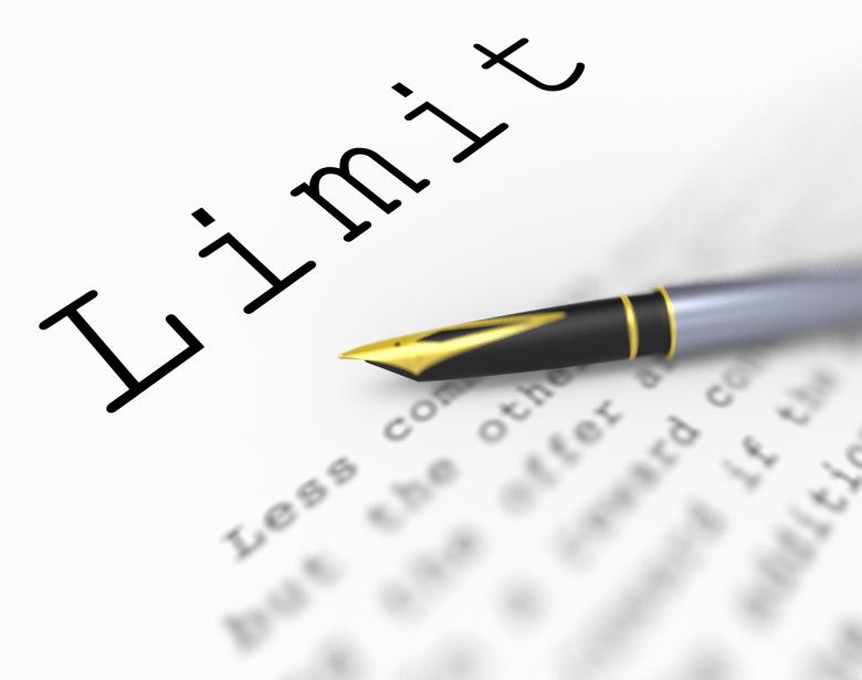Free stock image of Limit Word Shows Confines Boundary Or Extent created by Stuart Miles