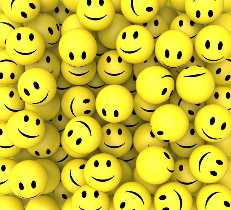 Free stock image of Smileys Show Happy Cheerful Faces created by Stuart Miles