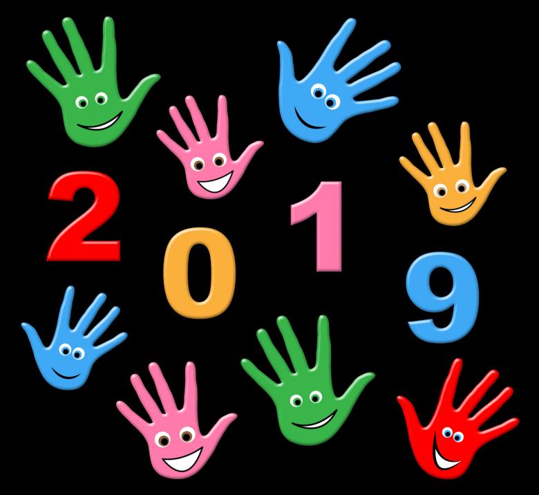 Free stock image of New Year Represents Two Thousand Nineteen And Annual created by Stuart Miles