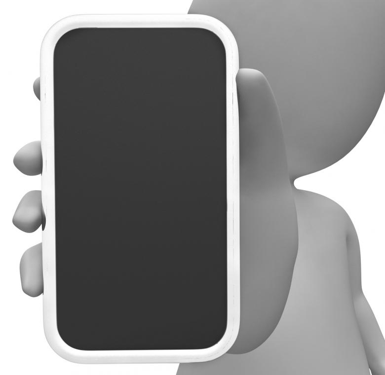 Free stock image of Smartphone Online Shows World Wide Web And Blank 3d Rendering created by Stuart Miles