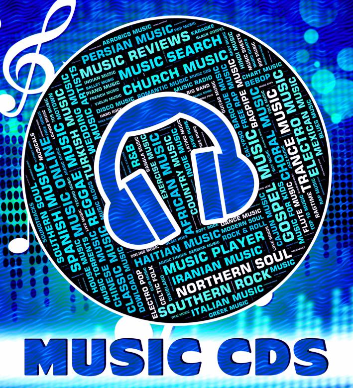 Free stock image of Music Cds Indicates Compact Discs And Acoustic created by Stuart Miles