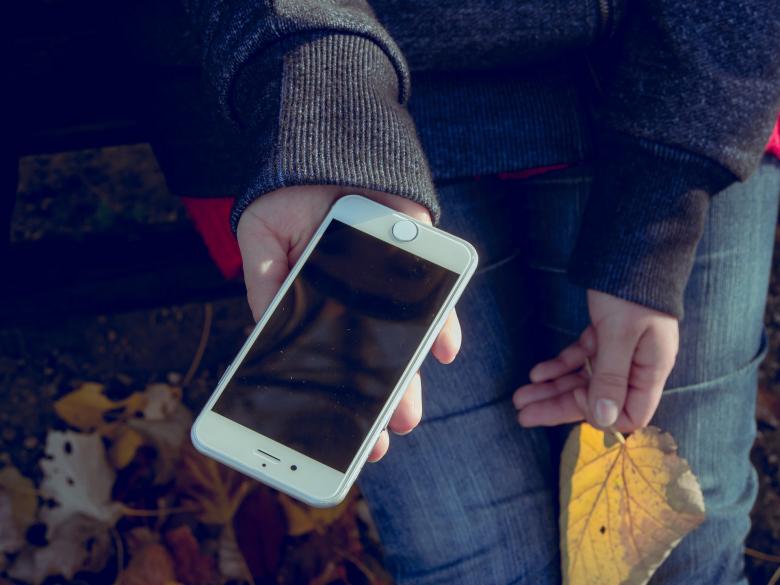 Free stock image of Iphone in the Hands created by Pixabay
