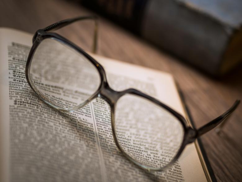 Free stock image of Book and Glasses created by Pixabay