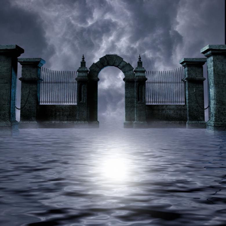 Free stock image of Cemetery Gate created by bykst