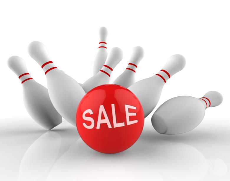 Free stock image of Bowling Sale Represents Ten Pin And Activity 3d Rendering created by Stuart Miles