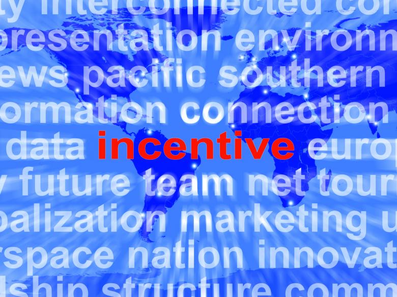 Free stock image of Incentive Word Cloud Shows Bonus Inducement Reward created by Stuart Miles
