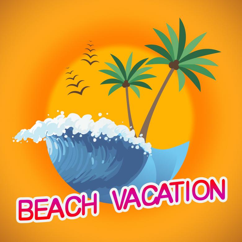 Free stock image of Beach Vacation Represents Beaches Warmth And Seaside created by Stuart Miles