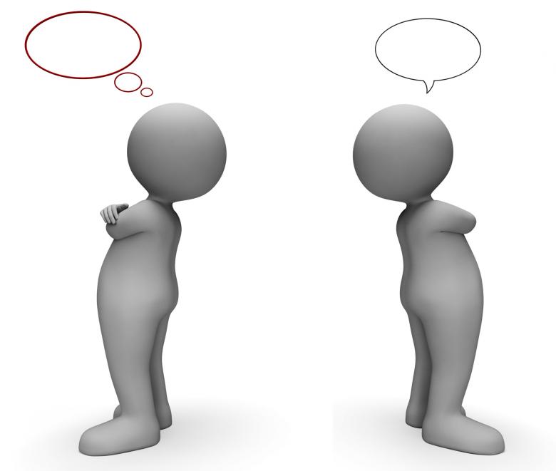 Free stock image of Speech Bubble Shows Copy Space And Annoyed 3d Rendering created by Stuart Miles