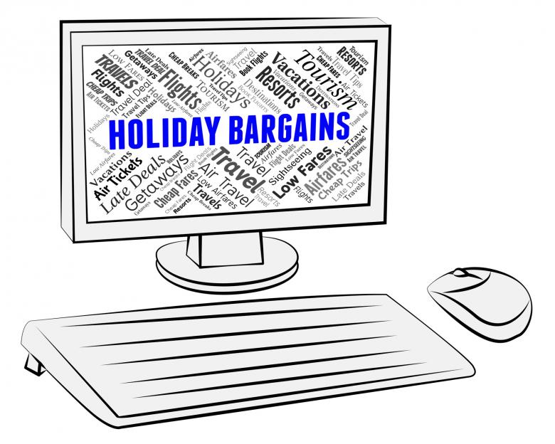 Free stock image of Holiday Bargains Indicates Discounts Break And Vacationing created by Stuart Miles
